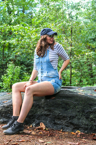 Cowgirl Chic Shorts Overalls